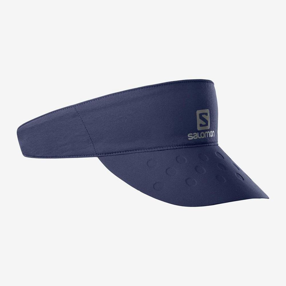 SALOMON SENSE VISOR Philippines - Women's Visor - Navy | 802941-IVN